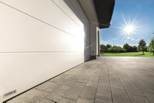 Garageport 240 x 200 cm med portautomatik No Rip G